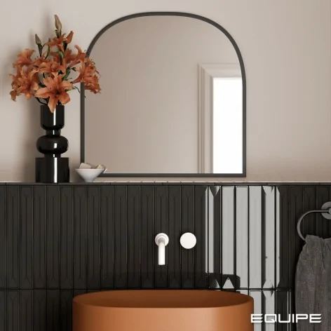 8435081411773 sklep płytki flizy glazura EQUIPE Vitral Axis Black EQ 31158 Cegiełka Błyszcząca 5x40 czarne hiszpańskie kafelki