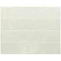 8435081416297 EQUIPE Menorca White EQ 31623 Płytka Cegiełka Ścienna Połysk 6,5x32,8 białe kafelki equipe