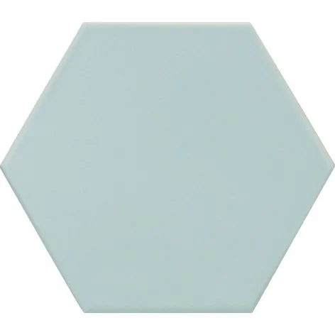 8435404942502 EQUIPE Kromatika Blue Clair EQ 26464 Płytka Heksagonalna Gresowa Mat. 11,6x10,1 kolorowe hiszpańskie kafelki