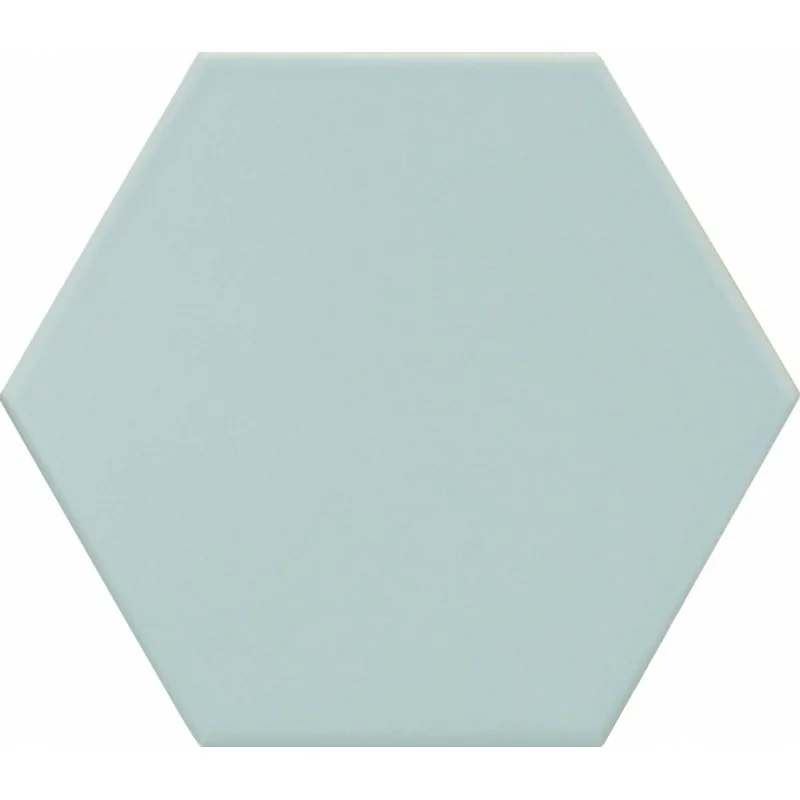 8435404942502 EQUIPE Kromatika Blue Clair EQ 26464 Płytka Heksagonalna Gresowa Mat. 11,6x10,1 kolorowe hiszpańskie kafelki