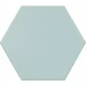 8435404942502 EQUIPE Kromatika Blue Clair EQ 26464 Płytka Heksagonalna Gresowa Mat. 11,6x10,1 kolorowe hiszpańskie kafelki
