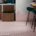 8435404942519 sklep płytki EQUIPE Kromatika Rose EQ 26465 Płytka Heksagonalna Gresowa Mat. 11,6x10,1 Hiszpańskie kafelki
