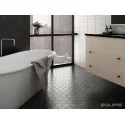 8435404942533 sklep płytki EQUIPE Kromatika Black EQ 26467 Płytka Heksagonalna Gresowa Mat. 11,6x10,1 czarne heksagony