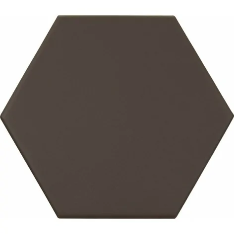8435404942564 sklep płytki EQUIPE Kromatika Brown EQ 26470 Płytka Heksagonalna Gresowa Mat. 11,6x10,1 hiszpańskie