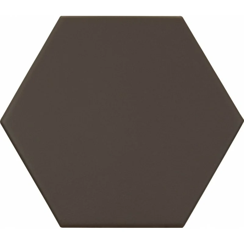 8435404942564 sklep płytki EQUIPE Kromatika Brown EQ 26470 Płytka Heksagonalna Gresowa Mat. 11,6x10,1 hiszpańskie