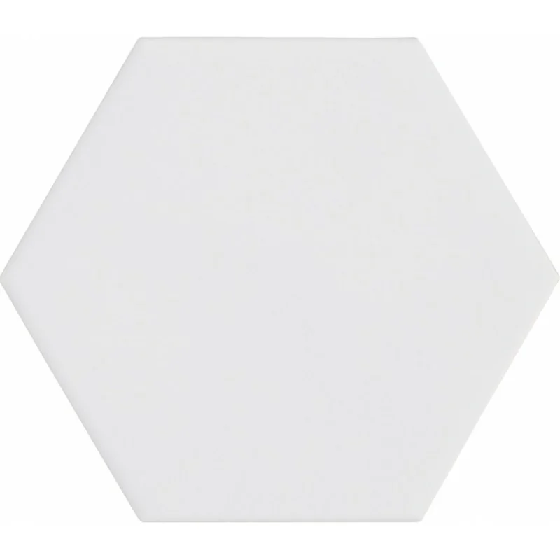 8435404942489 sklep białe hiszpańskie płytki EQUIPE Kromatika White EQ 26462 Płytka Heksagonalna Gresowa Mat. 11,6x10,1