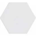 8435404942489 sklep białe hiszpańskie płytki EQUIPE Kromatika White EQ 26462 Płytka Heksagonalna Gresowa Mat. 11,6x10,1