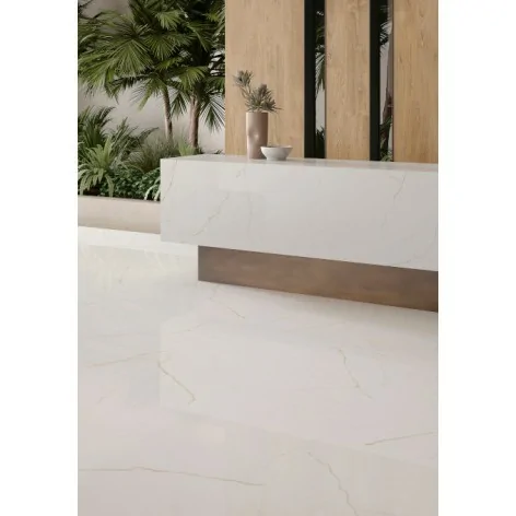 Sklep płytki marmurowe CERACASA Pisano White Gres Rekt. Satyna 100x100 imitacja kamienia marmuru biały marmur