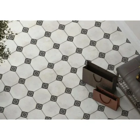 8431784127416 Sklep Płytki hiszpańskie Patchwork REALONDA Leeds Black Gres 33x33 flizy terakota podłogowe ścienne