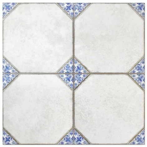 8431784130225 Sklep płytki flizy patchwork REALONDA Leeds Blue Gres Mat. 33x33 hiszpańskie podłogowe ścienne gresy