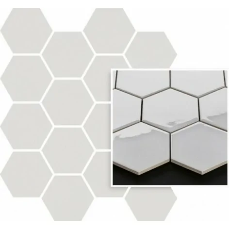 PARADYŻ Uniwersalna Mozaika Prasowana Grys Hexagon 22x25,5 Gat I