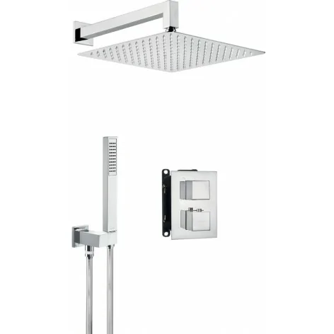 5908212084885 Armatura Sklep DEANTE Therm Zestaw Prysznicowy Podtynkowy z BOXem Termostatycznym Chrom BXYZ0EAT