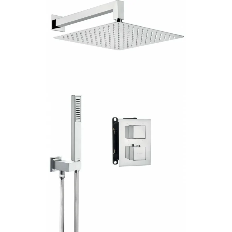5908212084885 Armatura Sklep DEANTE Therm Zestaw Prysznicowy Podtynkowy z BOXem Termostatycznym Chrom BXYZ0EAT