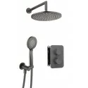 5907650817758 Sklep Baterie DEANTE Therm Zestaw Prysznicowy Podtynkowy z BOXem Termostatycznym Titanium BXYZDEBT
