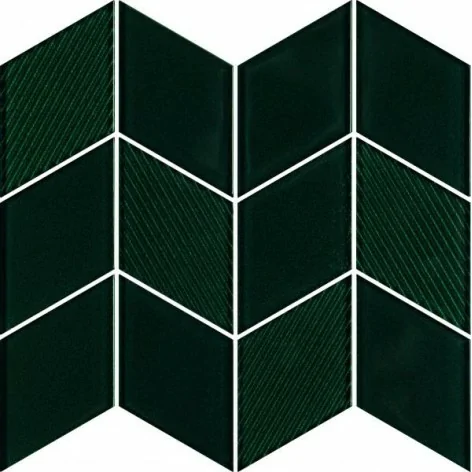 PARADYŻ Uniwersalna Mozaika Szklana Verde Garden 20,5x23,8 Gat I