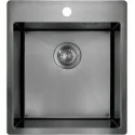 5907650837473 Armatura Kuchenna DEANTE Olfato Precious Zlewozmywak Stalowy 1-komorowy Titanium ZPO_D10A