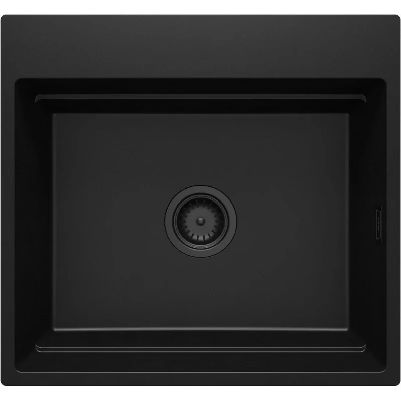 5907650865421 Sklep Kuchnia DEANTE Magnetic Zlewozmywak Granitowy Magnetyczny 1-komorowy NERO ZRM_N10A