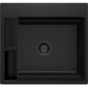 5907650865421 Sklep Kuchnia DEANTE Magnetic Zlewozmywak Granitowy Magnetyczny 1-komorowy NERO ZRM_N10A