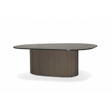 Meble PREMIUM Aria di Notte Stolik Kawowy ze Spieku Kwarcowego Nero Marquina 100x120 prosto z włoch - Włoskie meble