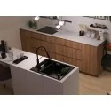 5908212094990 Sklep Kuchnia DEANTE Magnetic Zlewozmywak Granitowy Magnetyczny 1.5-komorowy Grafit Metalik ZRM_G503