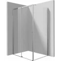 5907650885443 Sklep baterie DEANTE Kerria Plus Kabina Prysznicowa Prostokątna Chrom + Szkło Transparentne 120x80 cm KKN0P12S08