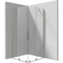 5907650884149 Sklep DEANTE Prizma Kabina Prysznicowa Kwadratowa 90x90 cm Stal Szczotkowana + Szkło Transparentne KPNFP09P09