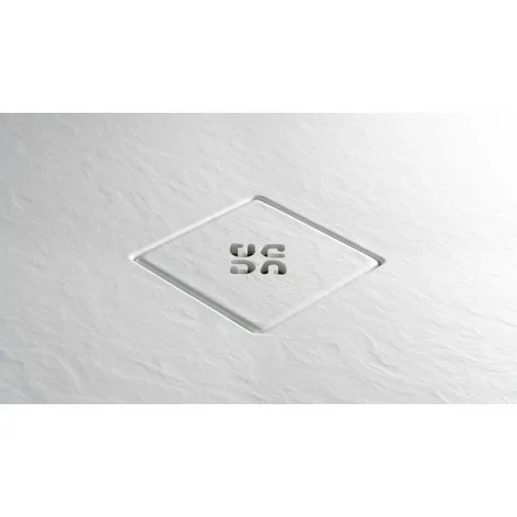 5907650894049 Sklep Ceramika Łazienkowa DEANTE Silia Brodzik Akrylowy Prostokątny 100x120 cm Biały Strukturalny KSKA01012B