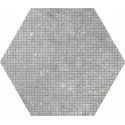 8435404921217 EQUIPE Coralstone Hexagon Melange Grey EQ 23584 Gres Mat. 29,2x25,4 G1