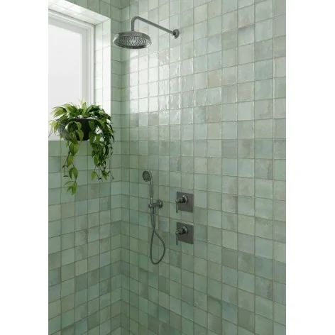 Sklep z Płytkami GAYAFORES Deco Amaris Salvia Płytka Ścienna Błyszcząca 32x62,5 30x60
