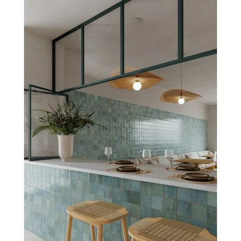 Sklep Płytki GAYAFORES Deco Amaris Green Płytka Ścienna Błyszcząca 32x62,5 30x60