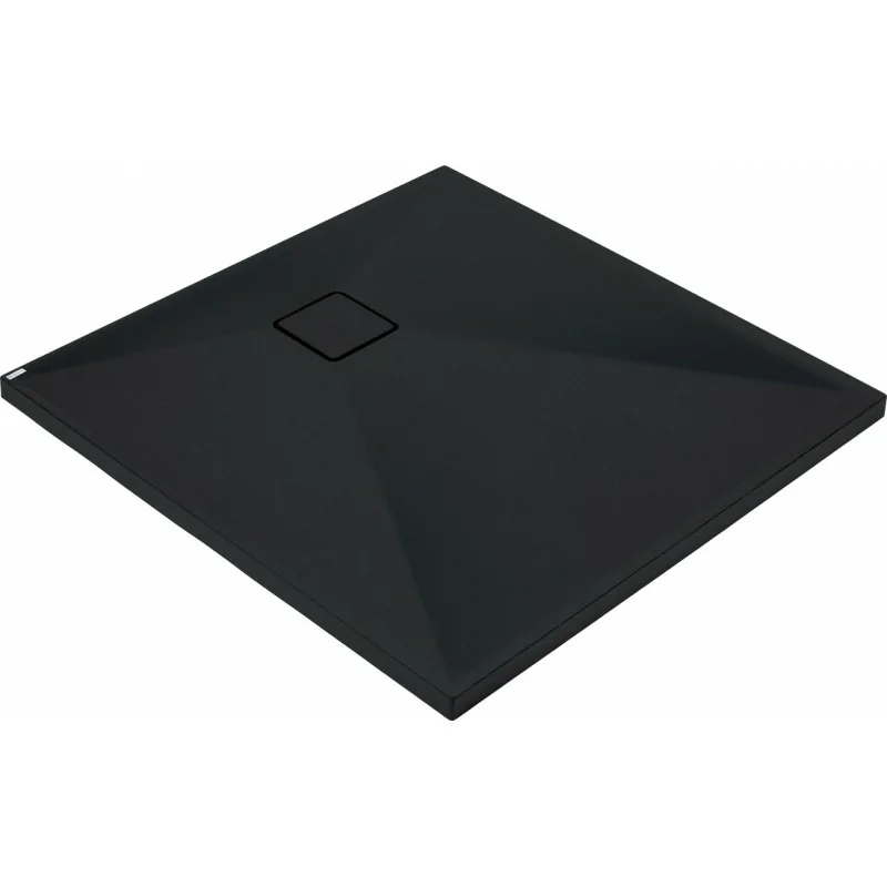 5908212095751 Sklep Ceramika Łazienkowa DEANTE Correo Brodzik Granitowy Kwadratowy 90x90 cm Nero Czarny KQR_N41B