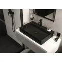 5908212095751 Sklep Ceramika Łazienkowa DEANTE Correo Brodzik Granitowy Kwadratowy 90x90 cm Nero Czarny KQR_N41B