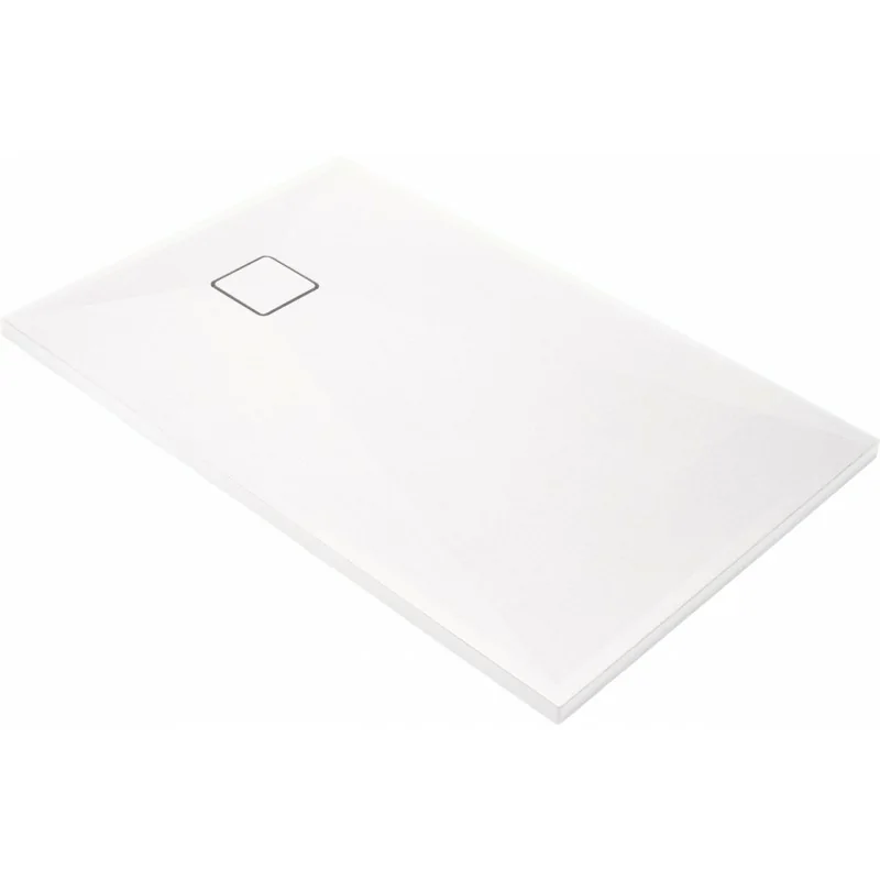 5907650878933 Sklep Ceramika Łazienkowa DEANTE Correo Brodzik Granitowy Prostokątny 100x90 cm Alabaster KQR_A45B