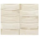 8435081400470 Sklep Płytki EQUIPE Hanoi Arco White EQ 30039 Płytka Ścienna Jasna Cegiełka 6,5x20 G1
