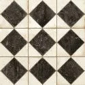 8434408408687 Sklep Płytki PERONDA FS Arles Black LT Gres Vintage Patchwork Mat+ Połysk 33x33 G1