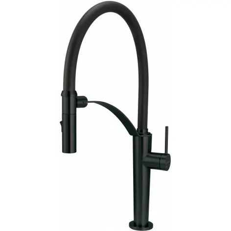 BRCN72M 5907650864004 DEANTE Corda Bateria Kuchenna z Elastyczną Wylewką - 2 Rodzaje Strumienia Nero Czarny Mat BRC_N72M