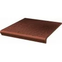 5900139033281 Sklep Płytki PARADYŻ Cloud Rosa Klinkier Kapinos Stopnica Prosta Struktura Mat. 30x33 G1