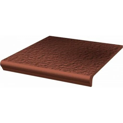 5900139033281 Sklep Płytki PARADYŻ Cloud Rosa Klinkier Kapinos Stopnica Prosta Struktura Mat. 30x33 G1