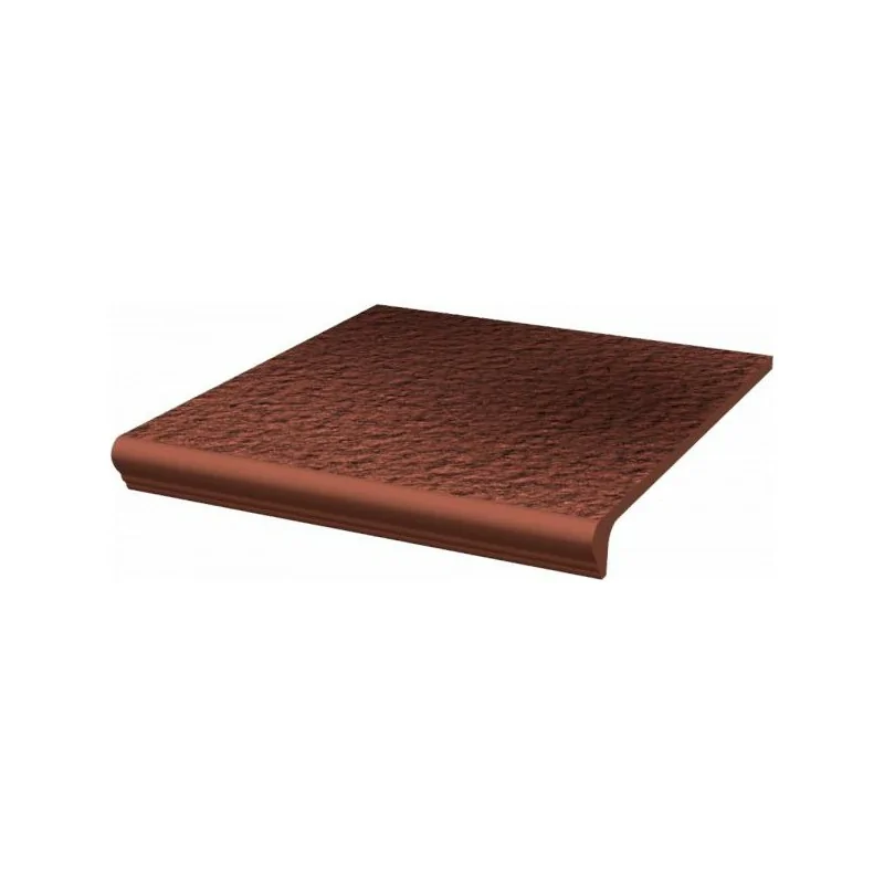 5900139033281 Sklep Płytki PARADYŻ Cloud Rosa Klinkier Kapinos Stopnica Prosta Struktura Mat. 30x33 G1
