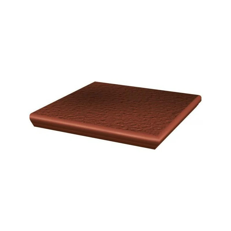 5900139033489 Sklep płytki klinkierowe PARADYŻ Cloud Rosa Klinkier Kapinos Stopnica Narożna Struktura Mat. 33x33 G1