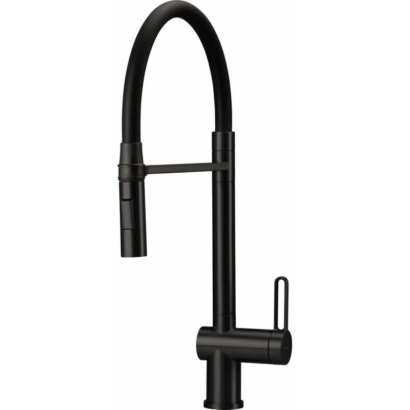 5907650864141 Sklep DEANTE Magnetic Bateria Kuchenna z Elastyczną Wylewką - 2 Rodzaje Strumienia Nero Czarny Mat BRM_N72M