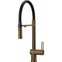 5907650864189 DEANTE Magnetic Bateria Kuchenna z Podłączeniem do Filtra Wody z Elastyczną Wylewką Brąz Szczotkowany BRM_C75M