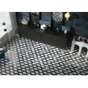 5903313358637 Sklep Płytki Mozaika Gresowa Polerowana Czarny biały marmur CERRAD Calmness Diamond Mix Mozaika Poler 25,7x20,5