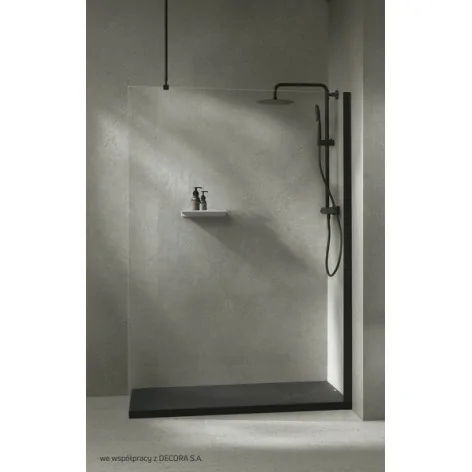 Sklep Ceramika Łazienkowa DEANTE Correo Brodzik granitowy prostokątny 120x70 cm Nero KQR_N73B 5907650837381