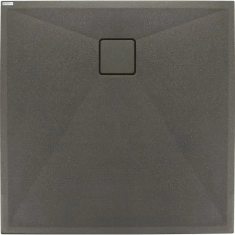 Sklep Ceramika Łazienkowa DEANTE Correo Brodzik Granitowy Kwadratowy 80x80 cm Antracyt Metalik KQR_T42B 5907650837756