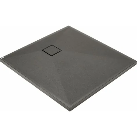 Sklep Ceramika Łazienkowa DEANTE Correo Brodzik Granitowy Kwadratowy 80x80 cm Antracyt Metalik KQR_T42B 5907650837756