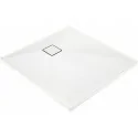 Sklep Ceramika Łazienkowa DEANTE Correo Brodzik Granitowy Kwadratowy 90x90 cm Alabaster KQR_A41B 5907650878902