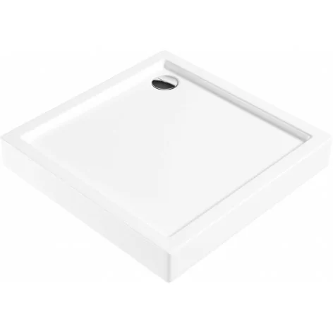 Sklep Ceramika Łazienkowa DEANTE Jasmin Brodzik Akrylowy Kwadratowy 90 cm Biały KGJ_041B 5908212099551