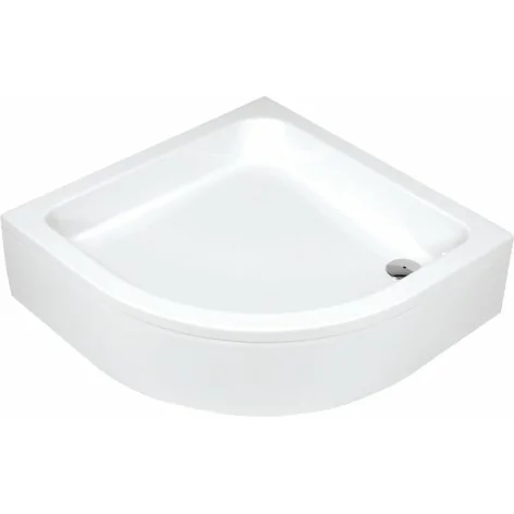Sklep Ceramika Łazienkowa DEANTE Plus II Brodzik Akrylowy Półokrągły 90 cm Biały KTU_031B 5908212064238