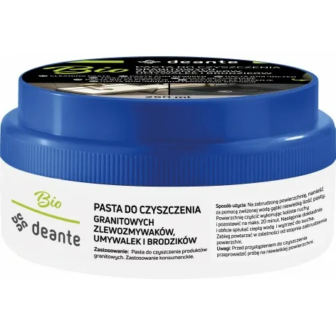 5908212083031 DEANTE Pasta do czyszczenia zlewozmywaków, umywalek i brodzików granitowych - 250 ml ZZZ_000F